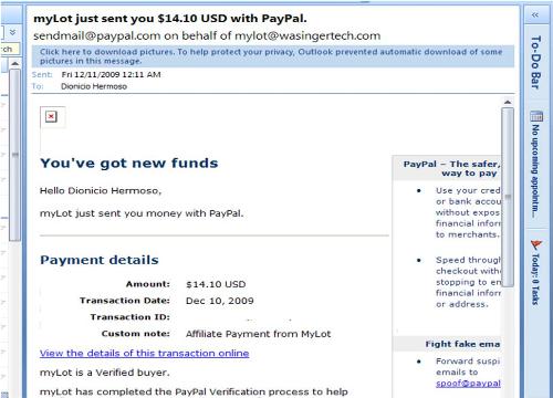 My second payment here - This is my second payment proof that I receive just recent ago. It's very early and thanks to admin