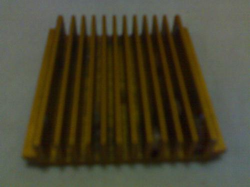 heat sink - This is what they call heat sink. The purpose of this is to prevent excessive heat from the processor to run it smoothly...