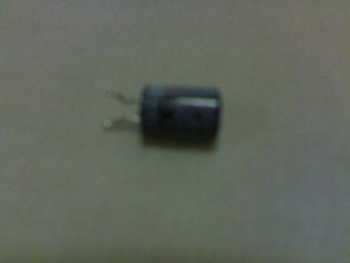 Electrolytic capacitor - This is electrolytic capacitor. The purpose of this is store voltage or what they to oppose the flow of voltage from the device