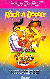 Rockadoodle poster - Poster for the animated movie, Rockadoodle
