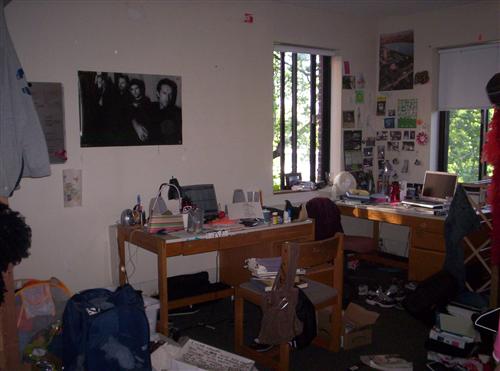 messy room - my room is the same as the one shown in the pic lol.