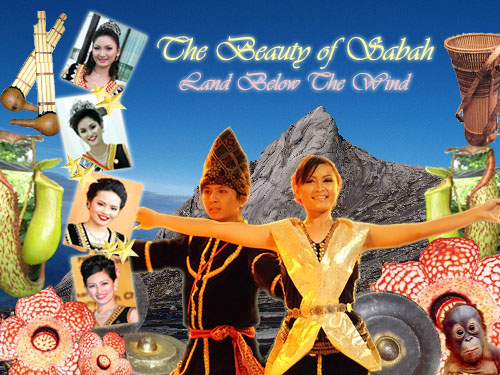 My Photoshop assignment - This is actually my photoshop assignment...my idea was to promote Sabah and Harvest Festival, other than that I was just trying to express my creativity. Pretty nice for a beginner :-)