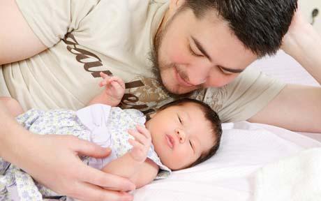 baby and daddy - baby girl and her daddy