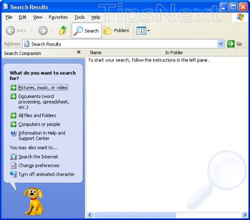 Search option - Search option in mylot.