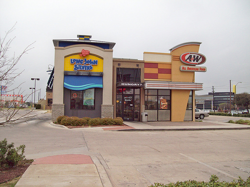 Long John Silvers/A&W - This is not my actual job, but it looks pretty much the same:)