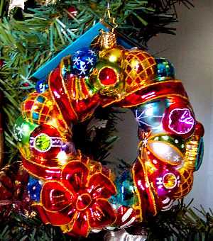 wreath - A Christmas wreath