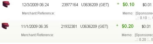 payment from GET - payment