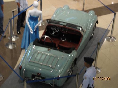 car - another vintage car seen on a mall show