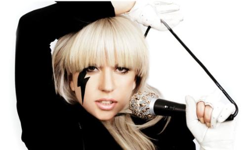 gaga, lady - Lady Gaga with edgy makeup