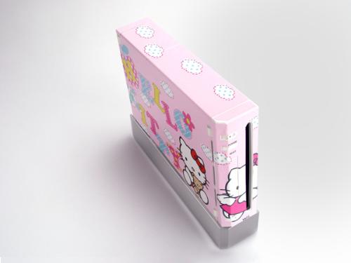kitty wii - Hello Kitty wii console design
