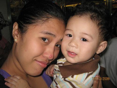 mommy and birthday boy - i love this boy