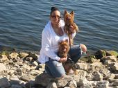 Me and the pups - Lake