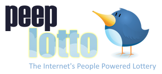 Peep Lotto - This is the logo for Peep Lotto (People Powered Lottery), isn't it quite cute?