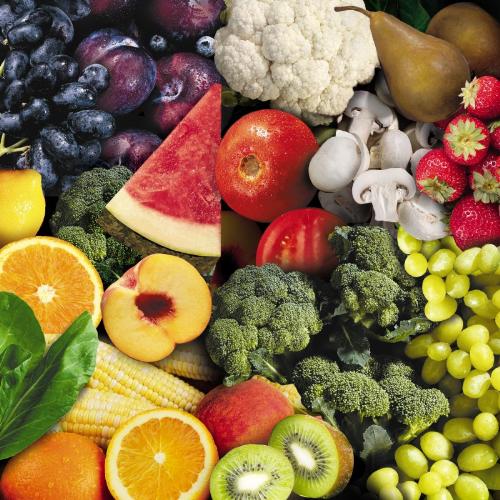 Fruits and vegetables - Fresh fruits and vegetables
