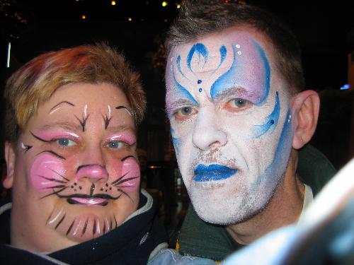 masquerade - hubby and me at disneyland paris for 10th wedding anniversity