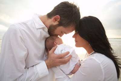 Married Couple - Wife and Husband got a new baby