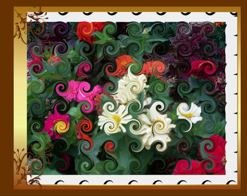 Photo Alter - Photo alter created from a photograph using corel software, http://smalldogs2.com/FairydewArt