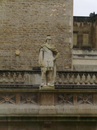 Roman Soldier - Statue 2 - This is another soldier from the only working roman bath in Europe, situated in the town Bath, England.