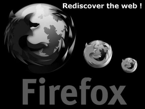 Mozilla - black white mozilla