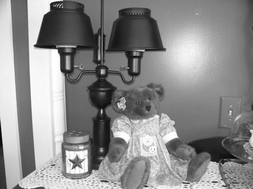 Photo Alter - Photo altered to black and white using corel software http://smalldogs2.com/FairydewArt