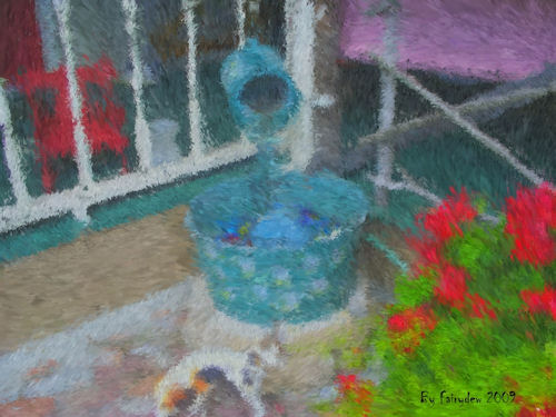 Photo Alter - Photo altered to impressionist effect using corel software http://smalldogs2.com/FairydewArt