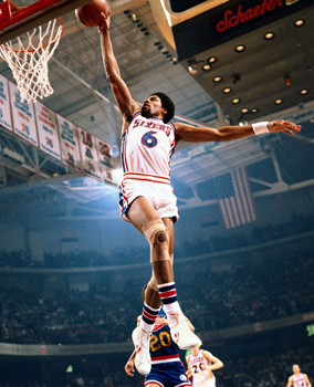 My Idol Dr.J - He is the God of slam dunk.Jordan and Kobe are just kids compare to him.