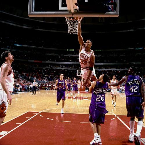 Pippen did better than Jordan in Slam Dunk  - Here is the evidence.