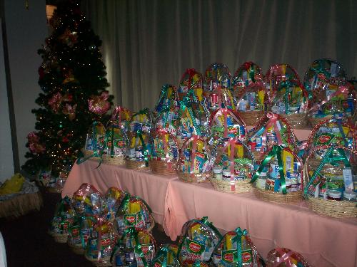 gifts - gifts ready to be given away during a Christmas party