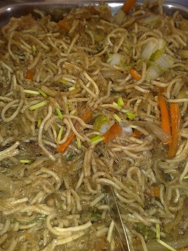 cooking - pancit