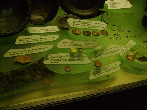 Treasures - Well here are some treasures from the roman age consisting of jewelry, coins of various precious metals and others.