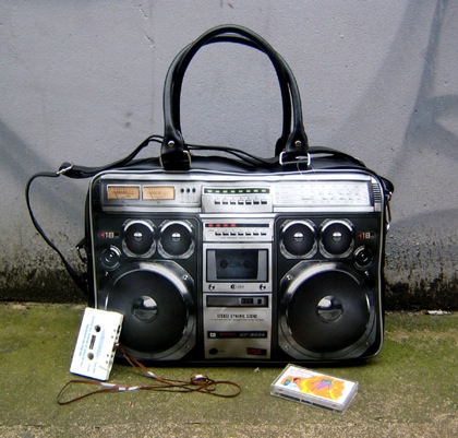 Unique radio-shaped bag - Unique radio-shaped bag that will make people envy you