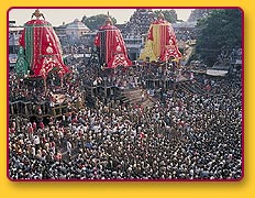 Puri - The famous puri festival.