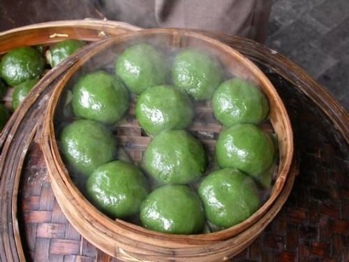 a kind of food made by wild plant - a kind of food made by wild plant in my home town