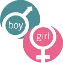 Boy or Girl - Boy and Girl symbols