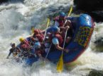 white water rafting - extreme sport