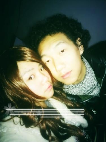 my love and me - best whishes.