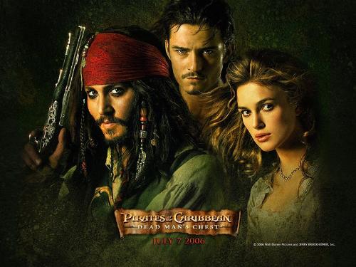 number two - poster for Pirates of the Caribbean: Dead Man's Chest