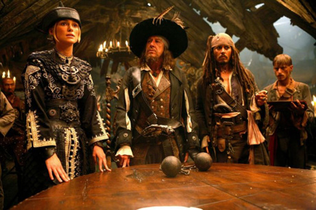 number three - poster for Pirates of the Caribbean: At World's End