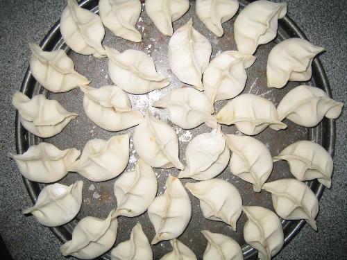 Dumpling - Yesterday is winter solstice, in China we will eat jiaozi(chinese dumpling to celebrate the festival)