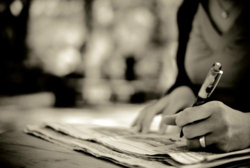 pen and paper - pens are still useful