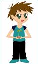 save earth boy - Go Green...save our planet..