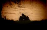 love2 - this is the photo related to person who are making love in sunset