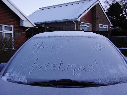 frosty greetings - my message to everyone