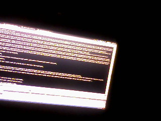 Random - Here is a random picture I took of a website with my camera phone in the dark. Most of the time I use this to take pictures of my cat, but somehow I took this without realizing it. Whatever, I'll take it. Random pictures rule
