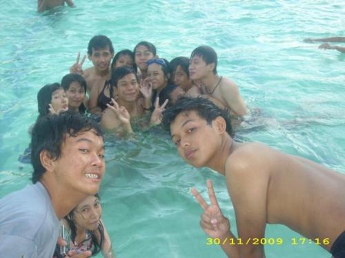 just at indonesia - indonesian student go to pool...we love u