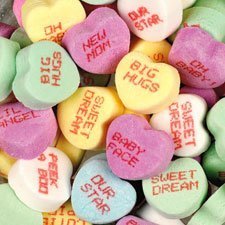 hearts - Valentine's Day candy conversation hearts