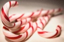 candy canes - Red and white peppermint candy canes