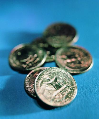 money - siliver coins