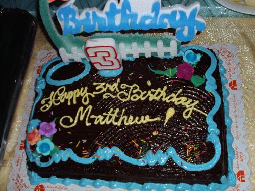 birthday cake - chocolate cake is the best birthday cake.