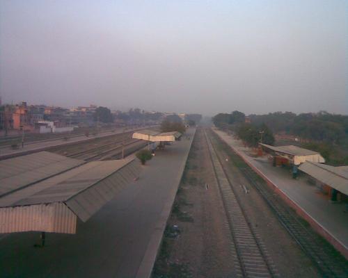 indian railway station - This is one of indian railway station .